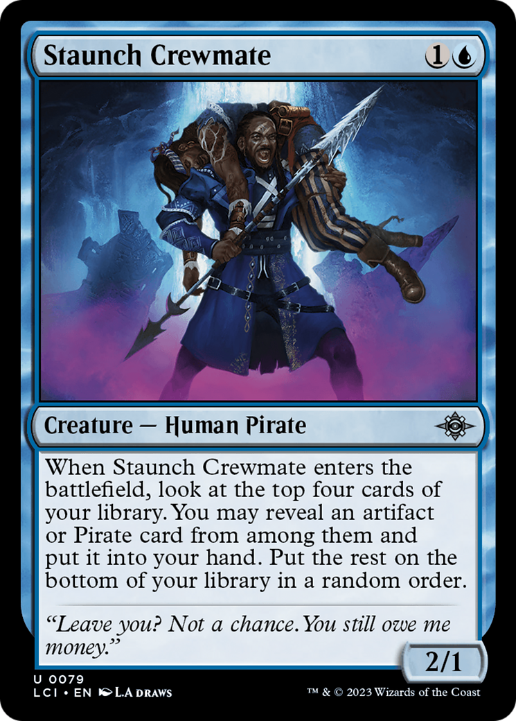 Staunch Crewmate (LCI-079) - The Lost Caverns of Ixalan