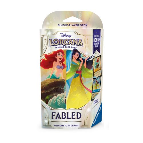 Disney Lorcana: Set 09 - Fabled Starter Deck Ariel / Mulan (Pre-order)