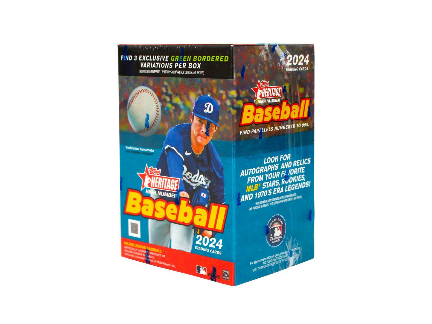 2024 Topps Heritage High Number MLB Blaster