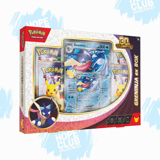 Pokémon: 30th Anniversary Celebrations Greninja ex Box (Pre-order)