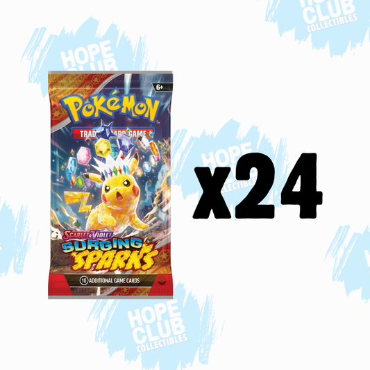 HCO LIMITED DEAL: 24 Scarlet & Violet Surging Sparks Booster Packs