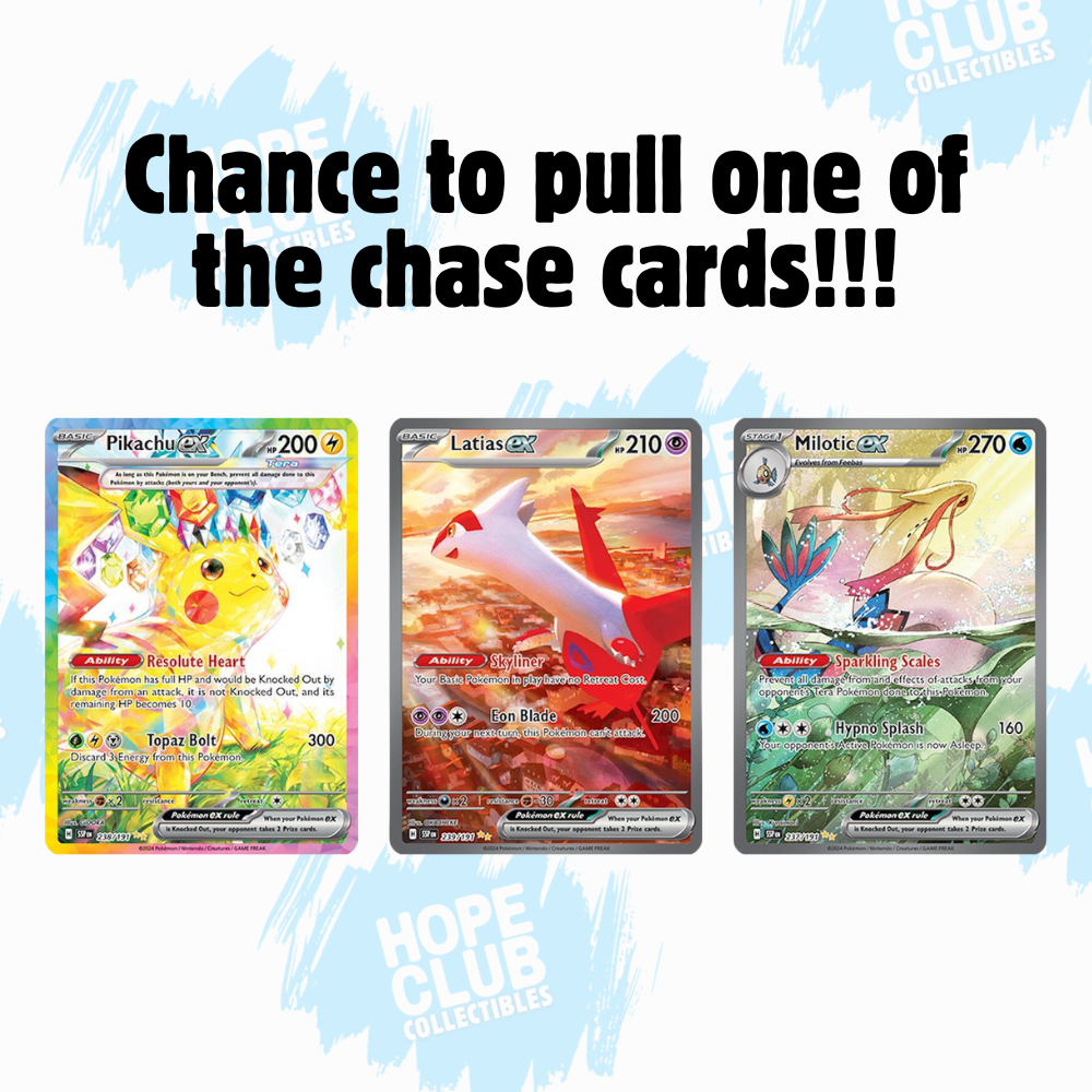 HCO LIMITED DEAL: 24 Scarlet & Violet Surging Sparks Booster Packs