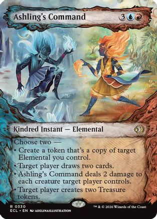 Ashling's Command (Showcase) (ECL-330) - Lorwyn Eclipsed Foil