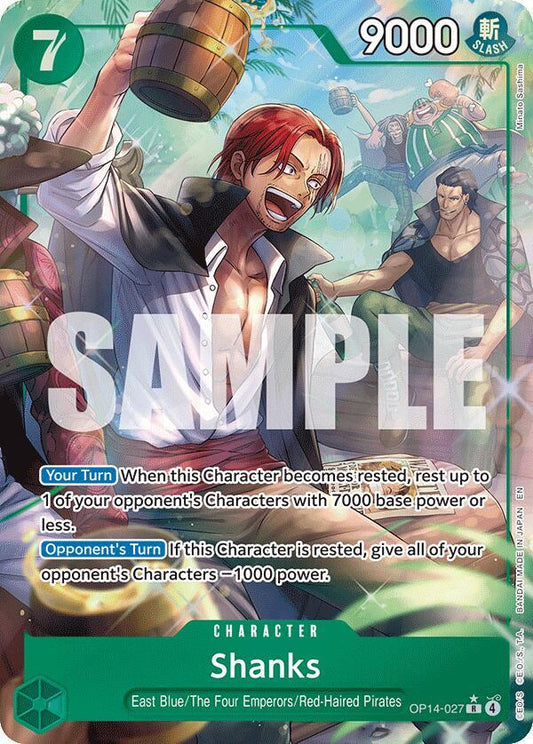 One Piece CG: Shanks AA (OP14)