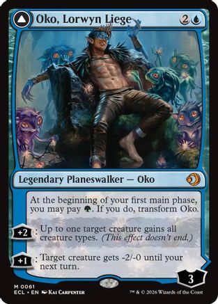 Oko, Lorwyn Liege (ECL-061) - Lorwyn Eclipsed
