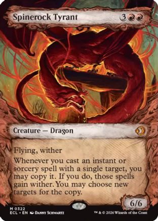 Spinerock Tyrant (0322) (Showcase) (ECL-322) - Lorwyn Eclipsed Foil