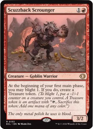 Scuzzback Scrounger (ECL-153) - Lorwyn Eclipsed