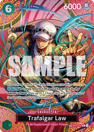 Trafalgar Law (SP) (OP13-031) - Adventure on Kami's Island Foil