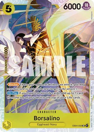 Borsalino (EB04-058) - Adventure on Kami's Island Foil