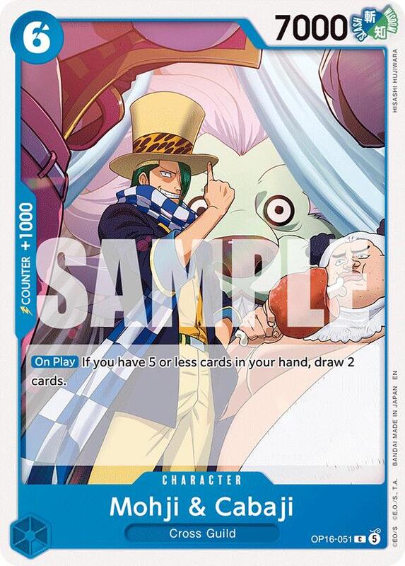 Mohji & Cabaji - OP16-051 - C - The Time of Battle