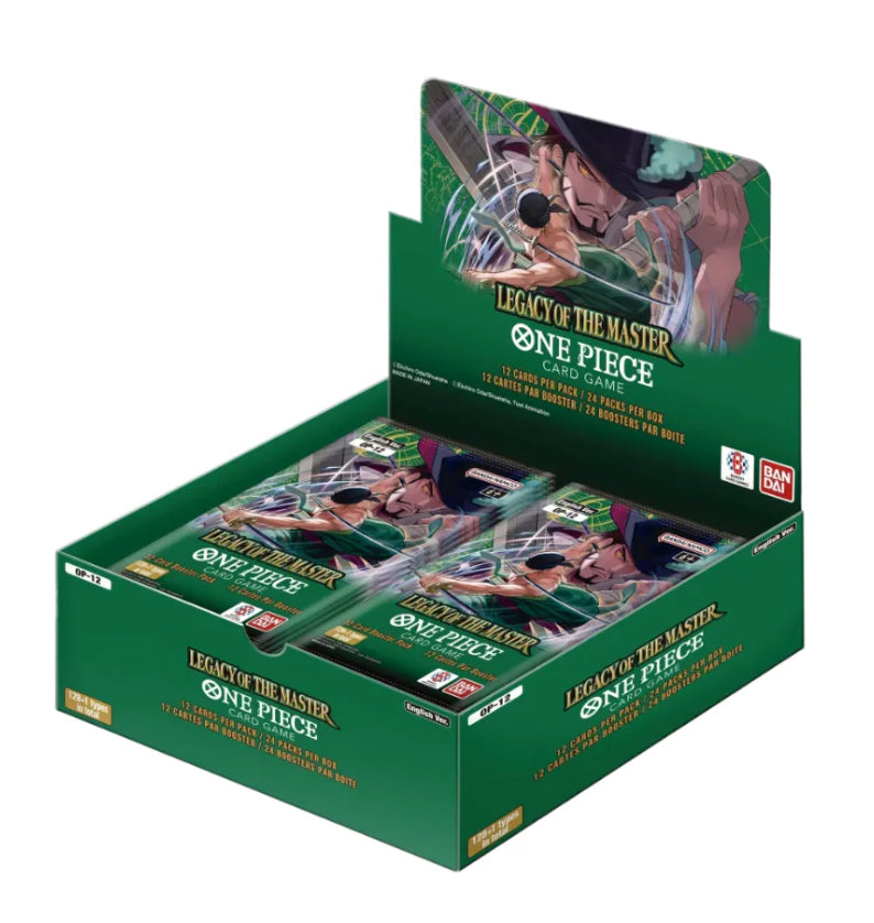 One Piece CG: OP-12 Legacy of the Master Booster Box WAVE 2 (Pre-order)