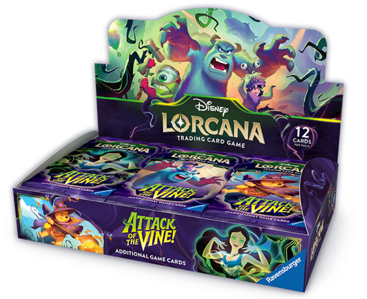 Disney Lorcana: Set 13 - Attack of the Vine! Booster Box (Pre-order)