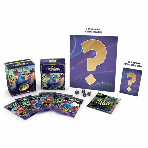 Disney Lorcana TCG - Attack of the Vine! Prerelease