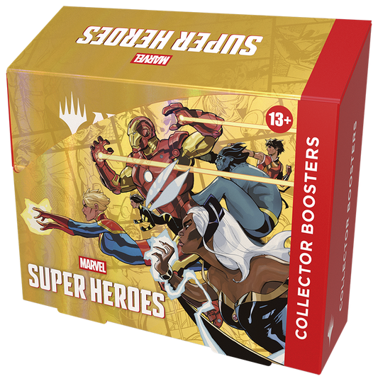 Magic: The Gathering - Universes Beyond: Marvel Super Heroes Collector Booster Box (Pre-order)
