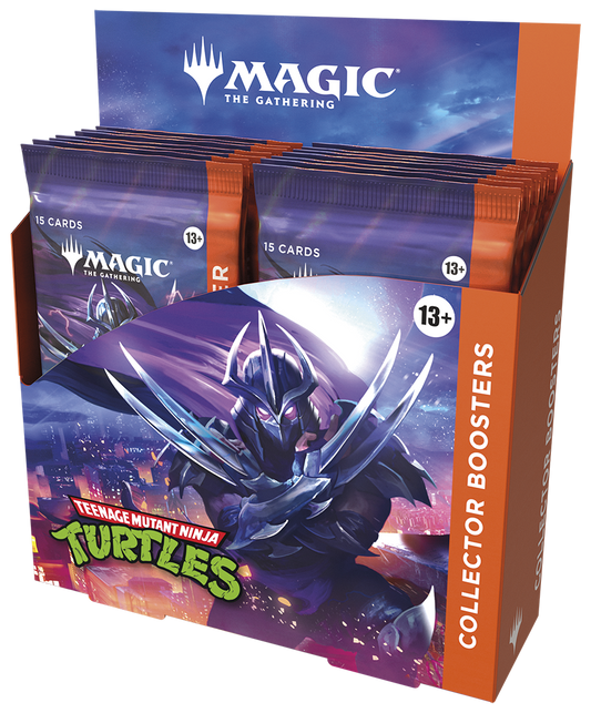 Magic: The Gathering - Universes Beyond: TMNT Collector Booster Box (Pre-order)