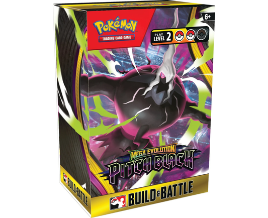 Pokémon: Mega Evolutions Pitch Black Build & Battle Box (Pre-order)