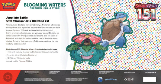 Pokemon: Scarlet and Violet - 151 Blooming Waters Premium Collection