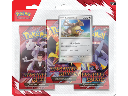 Scarlet and Violet: Destined Rivals - 3 Pack Blister