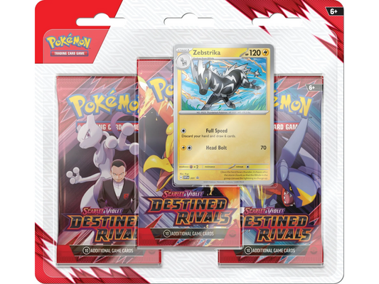 Scarlet and Violet: Destined Rivals - 3 Pack Blister