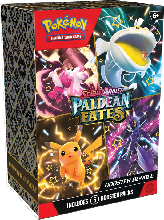 Pokémon: Scarlet & Violet - Paldean Fates Booster Bundle SEALED Display Case