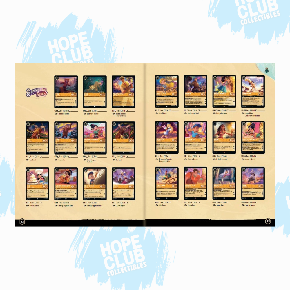 Disney Lorcana: Official Collector's Guide Sets 5 - 8 (Pre-order)