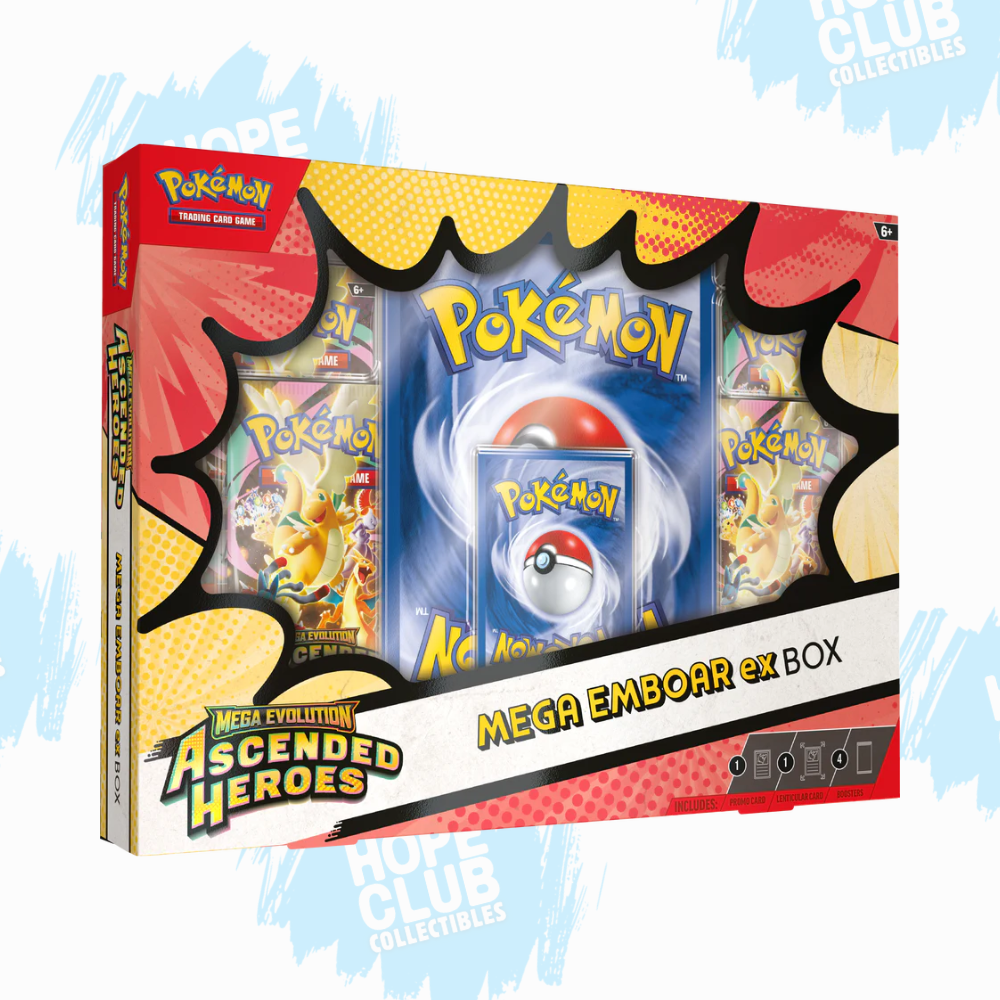 Pokémon: Mega Evolutions Ascended Heroes Mega Emboar ex Box (Pre-order)