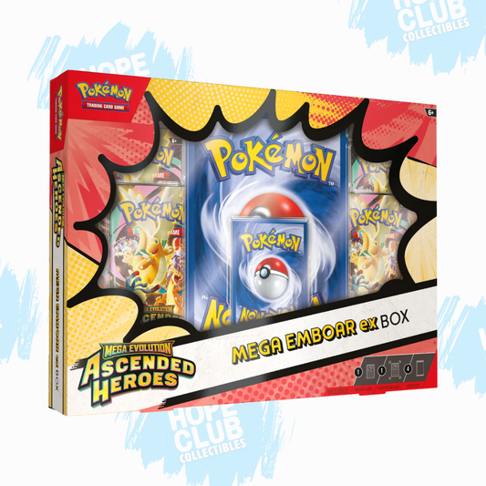 Pokémon: Mega Evolutions Ascended Heroes Mega Emboar ex Box (Pre-order)