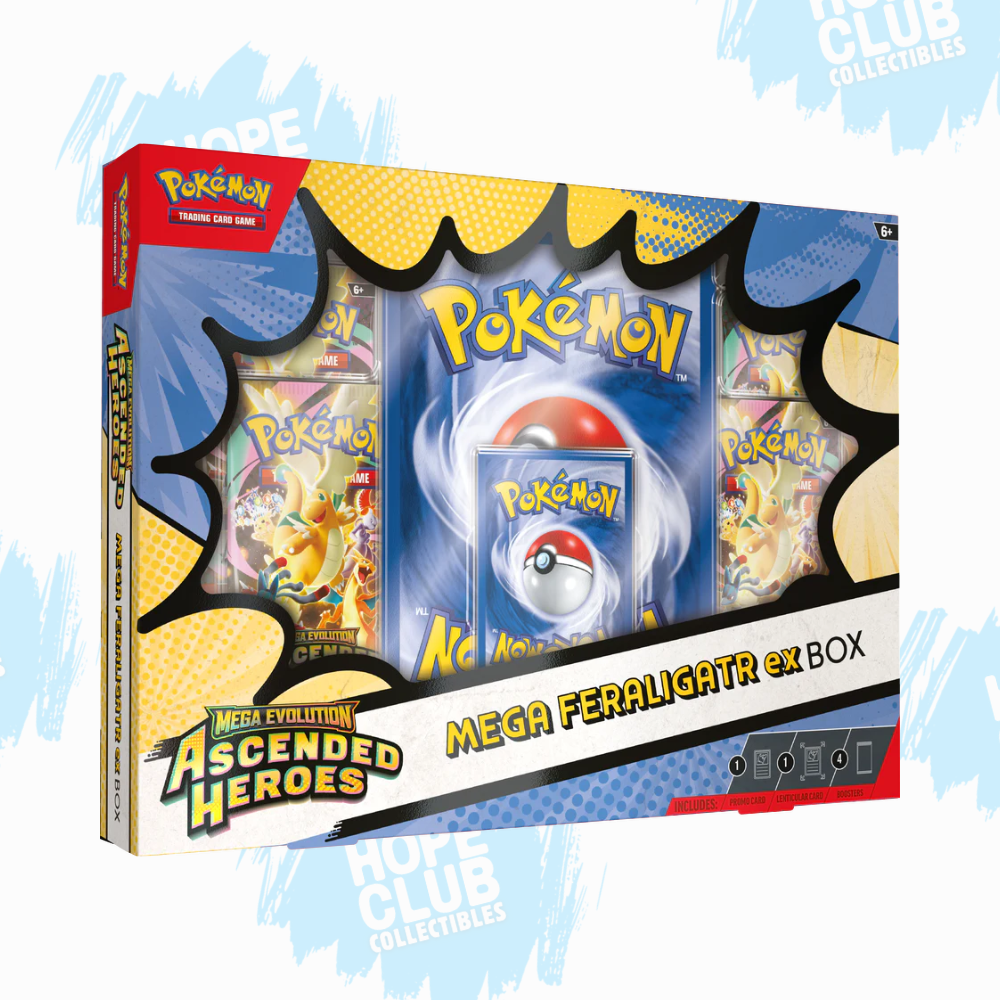 Pokémon: Mega Evolutions Ascended Heroes Mega Feraligatr ex Box (Pre-order)