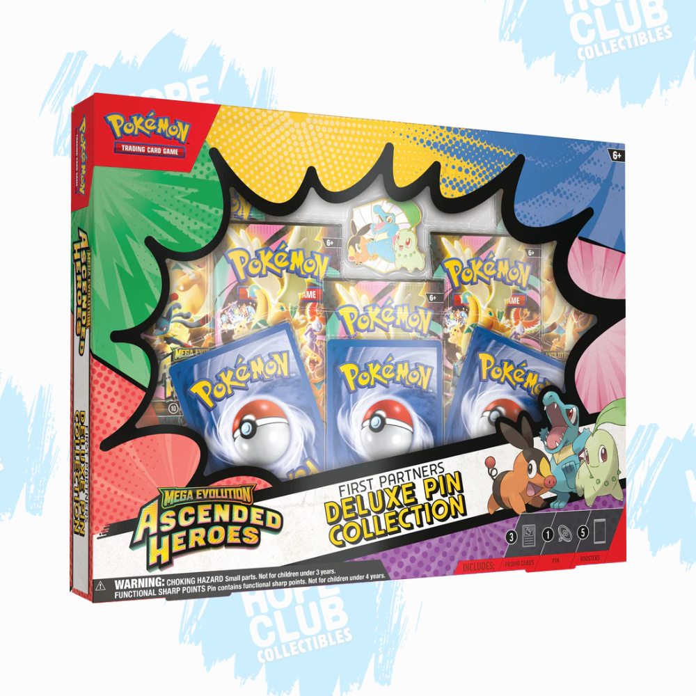 Pokémon: Mega Evolutions Ascended Heroes First Partners Deluxe Pin Collection (Pre-order)