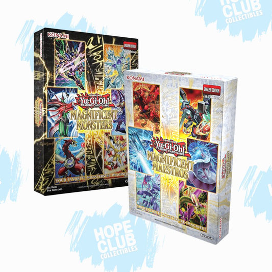 HCO LIMITED BUNDLE: Yu-Gi-Oh! Magnificent Monsters & Magnificent Maestros 1st Edition Boxes (Pre-order)