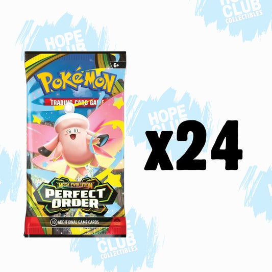 HCO LIMITED DEAL: Mega Evolutions Perfect Order 24 Booster Packs