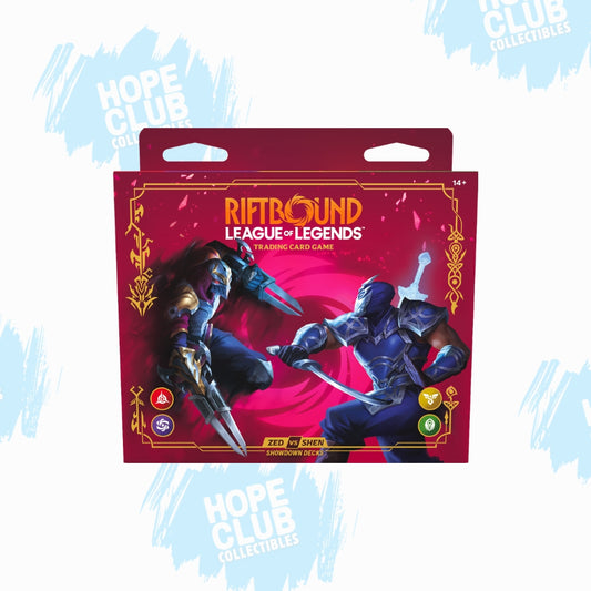 Riftbound League of Legends CG: Vendetta Zed vs Shen Starter Deck (Pre-order)