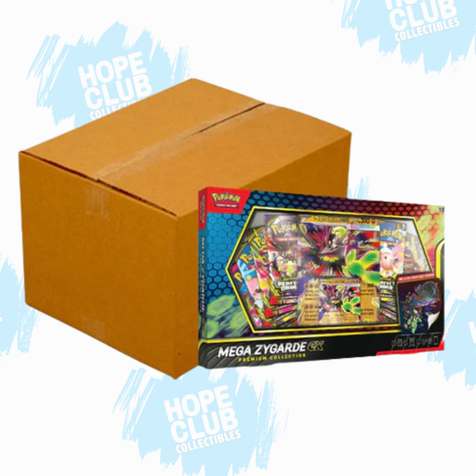 HCO EXLCUSIVE: SEALED CASE Mega Evolutions Mega Zygarde ex Premium Collection