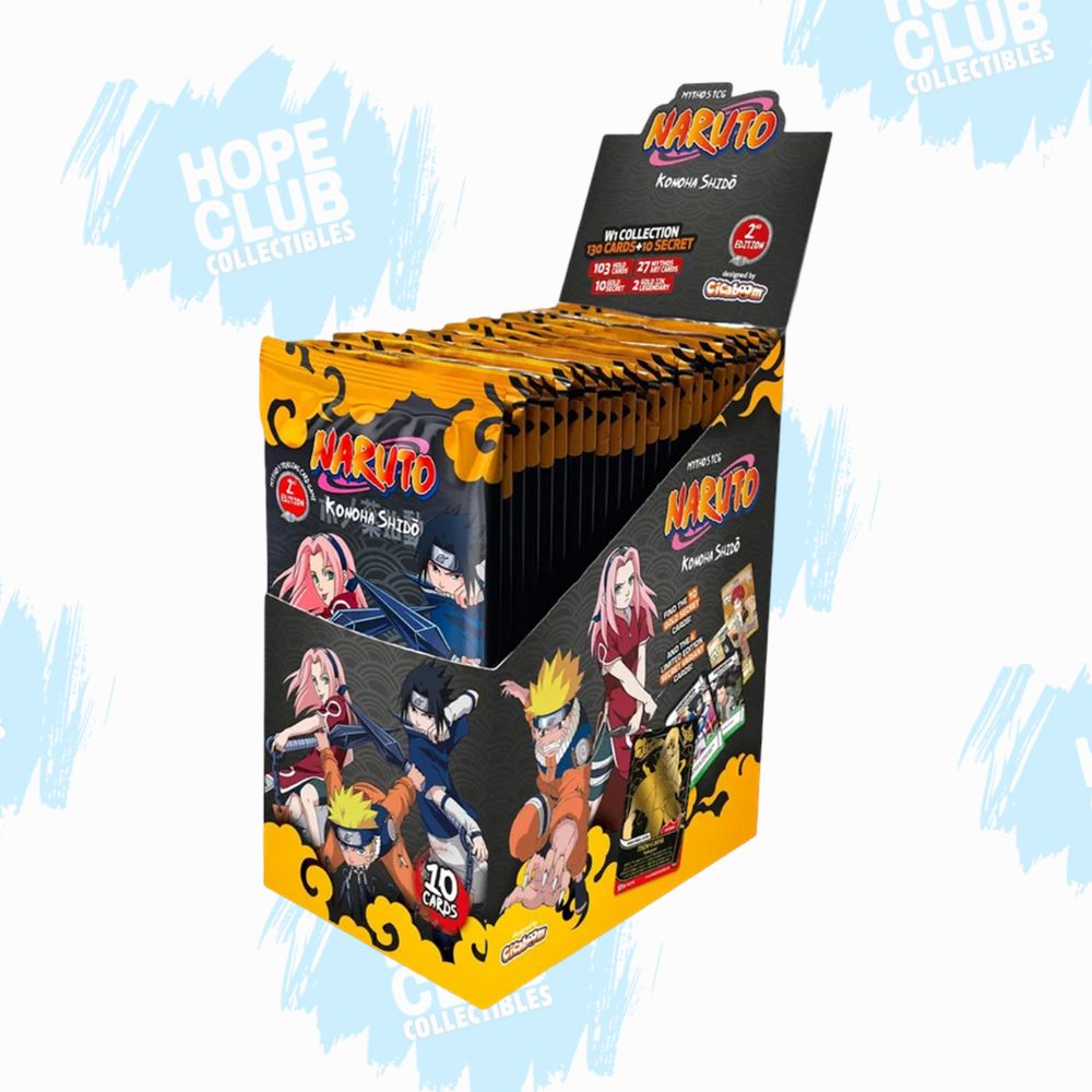 Naruto Mythos CG: Set 1 Konoha Shido 2nd Edition Booster Box (Pre-order)