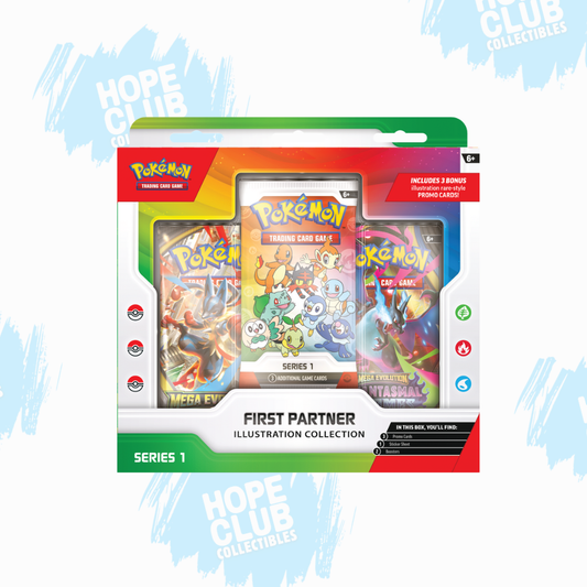 Pokémon: First Partner Illustration Collections Series 1 (Pre-order)