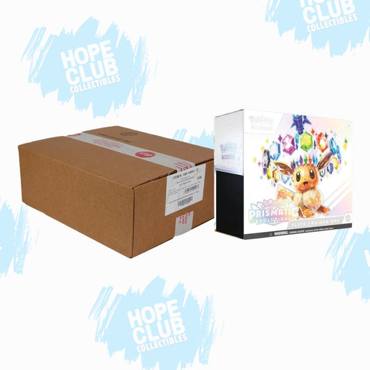 HCO EXCLUSIVE - SEALED CASE Pokémon Prismatic Evolutions ETB