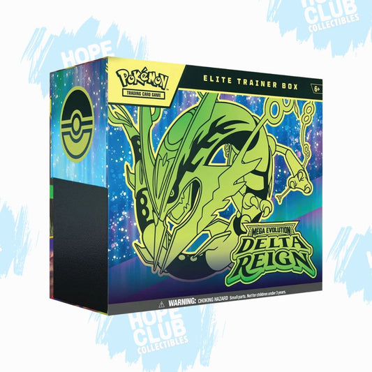 Pokémon: Mega Evolutions ME06 Delta Reign Elite Trainer Box (Pre-order)