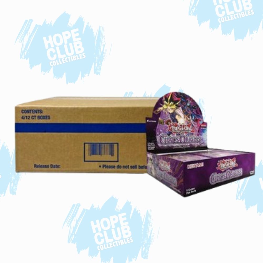 HCO SEALED CASE: YGO 1st Edition Chaos Origin Booster Box