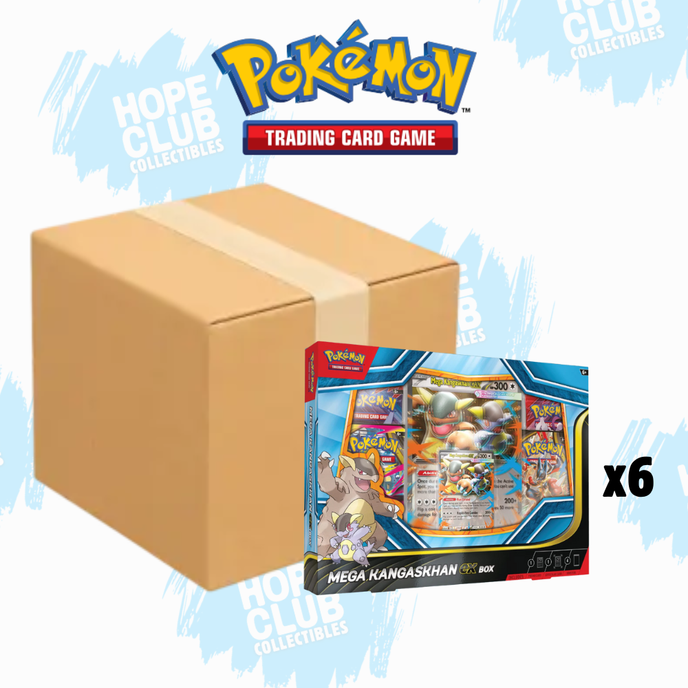 HCO EXCLUSIVE - SEALED CASE Pokémon Mega Kangaskhan ex Box