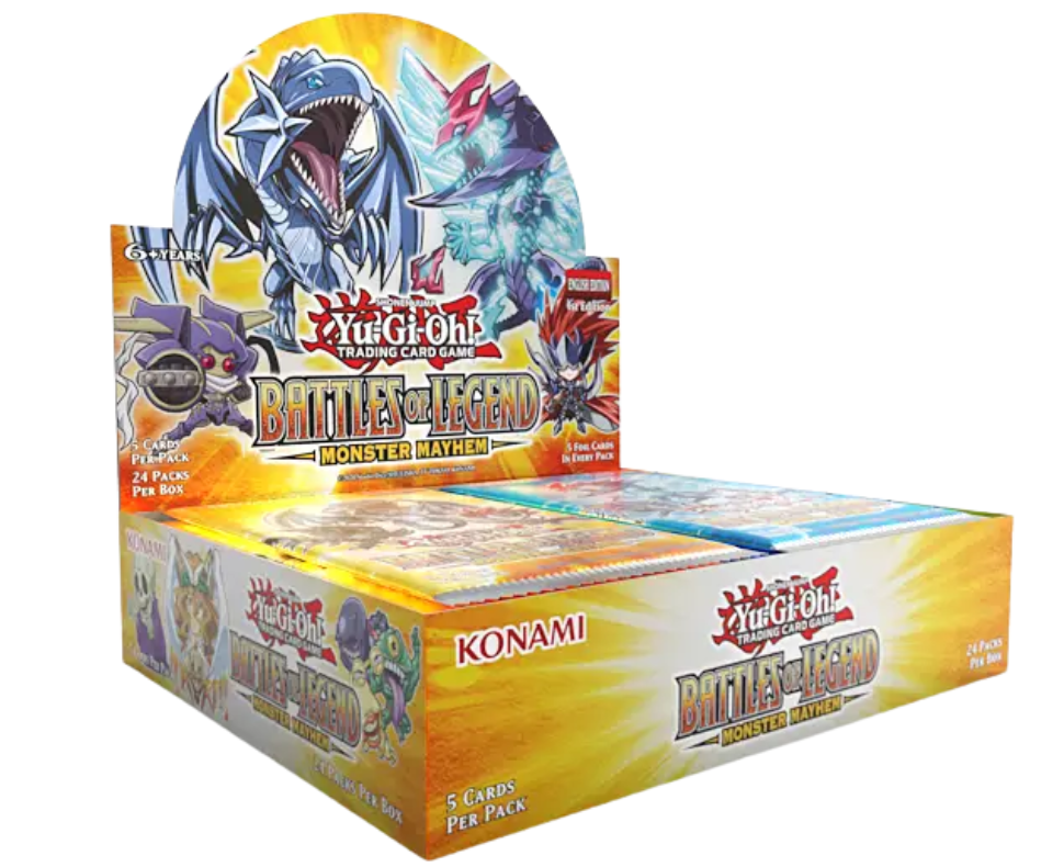 (PRE-ORDER) YUGIOH BOL MONSTER MAYHEM BOOSTER BOX