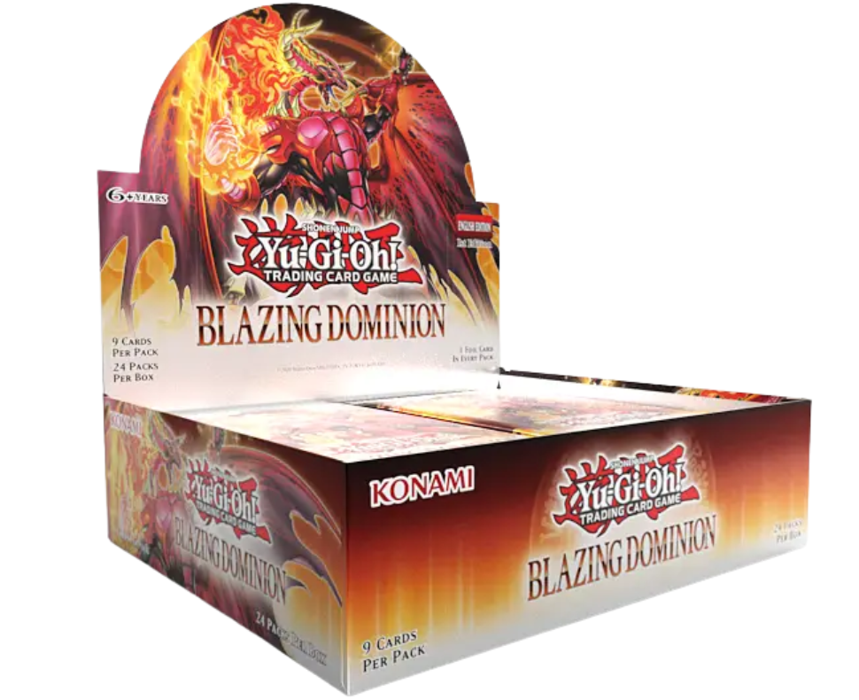 Yu-gi-oh! - Blazing Dominion 1st Edition Booster Box (Pre-order)