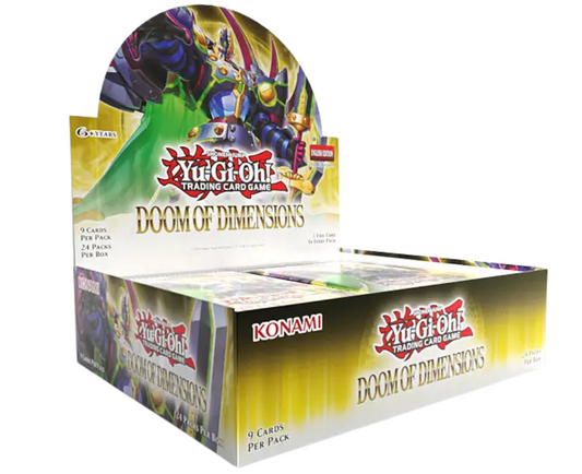 Yu-gi-oh! - Doom of Dimensions Booster Box (Pre-order)