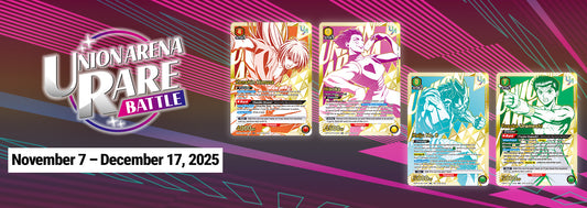 UNION ARENA RARE BATTLE 2025 November - December