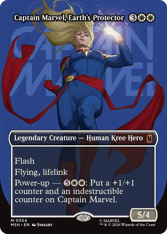 Captain Marvel, Earth's Protector