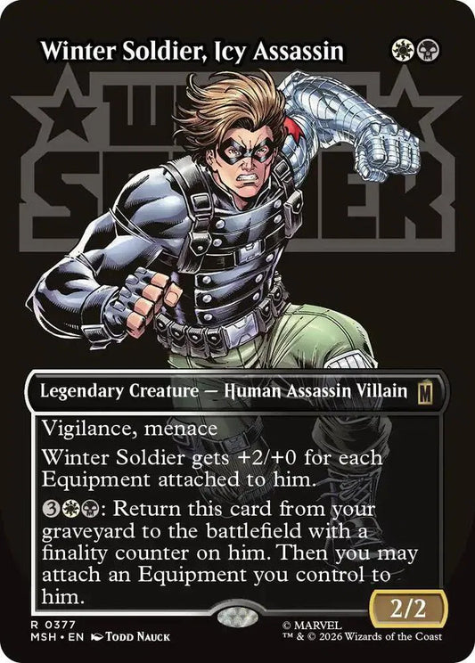 Winter Soldier, Icy Assassin