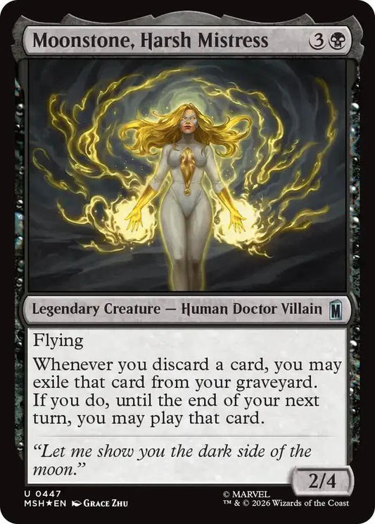 Moonstone, Harsh Mistress