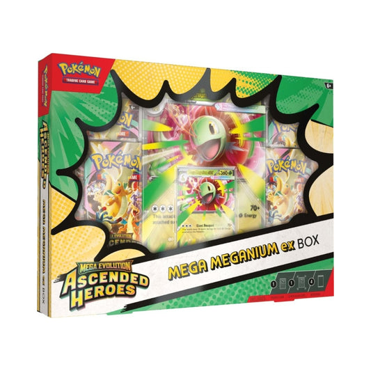 Pokémon: Mega Evolution Ascended Heroes Mega Meganium ex Box