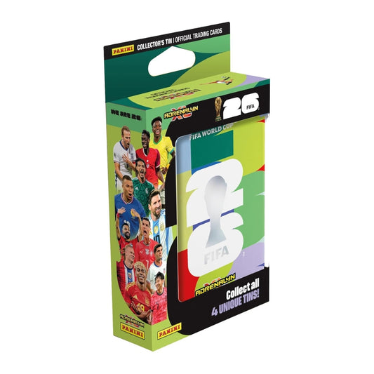2026 FIFA World Cup Soccer Adrenalyn XL Pocket Tin