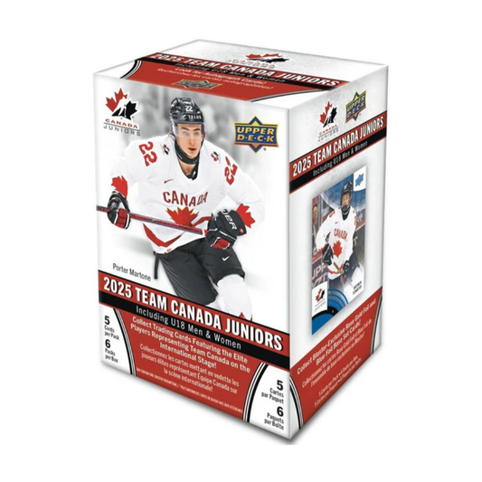 2025 Upper Deck Team Canada Juniors Hockey Blaster