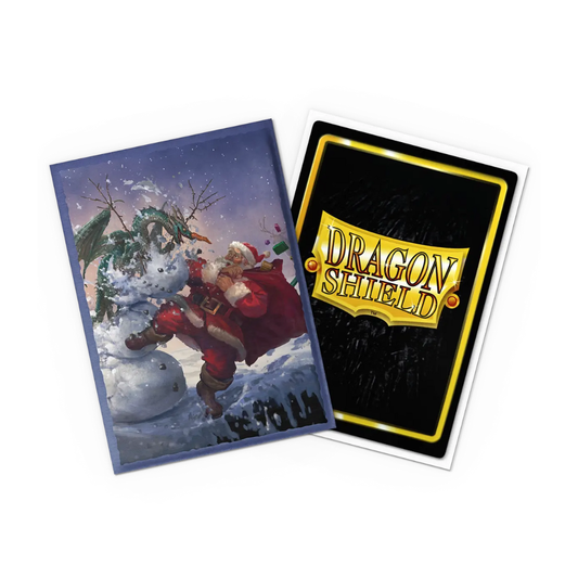 Dragon Shield: Christmas 2025 Brushed Art Sleeves - 100 Sleeves